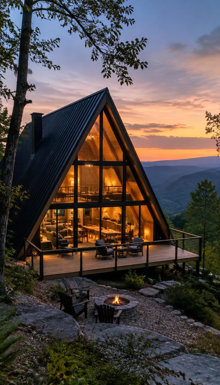Ellijay A-Frame Chalet